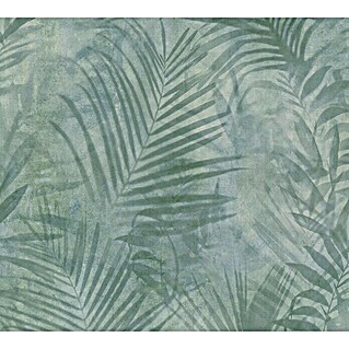 AS Creation Neue Bude 2.0 ED II Flis tapeta (Kremasto-zelene boje, Floral, 10,05 x 0,53 m)