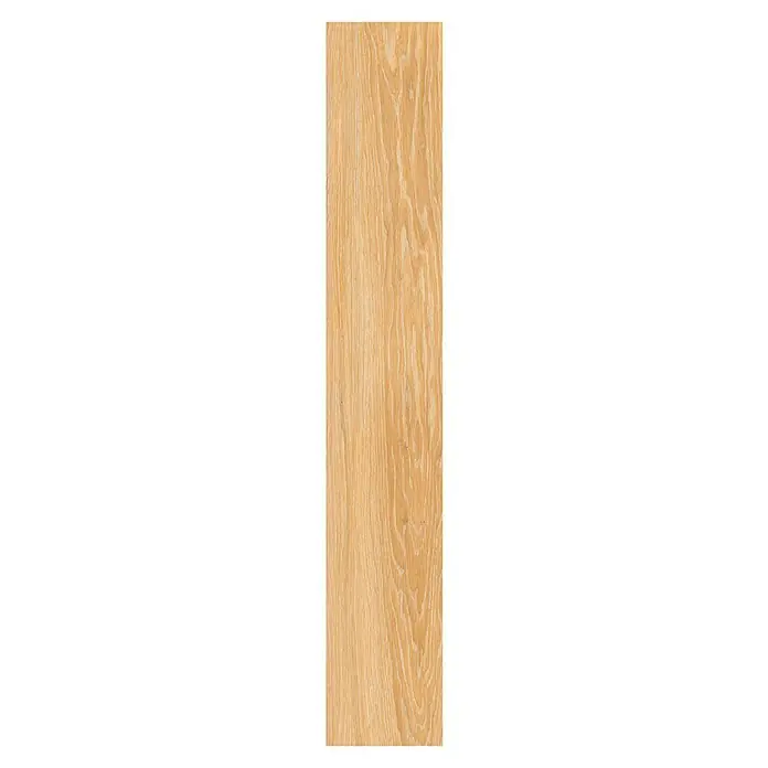 Feinsteinzeugfliese Mersin - 19,3 x 120,2 cm, Creme, Matt - Helle Eichenholzstruktur mit feinen Maserungen, perfekt für moderne Möbeldesigns. Natürliche Wärme und Eleganz für jeden Raum.