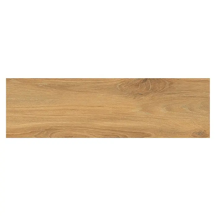 Feinsteinzeugfliese Sealwood - 17,5 x 60 cm, Beige, Matt - Das Bild zeigt eine Holzstruktur mit feinen Maserungen und einer warmen Farbgebung, ideal als Textur oder Hintergrund.