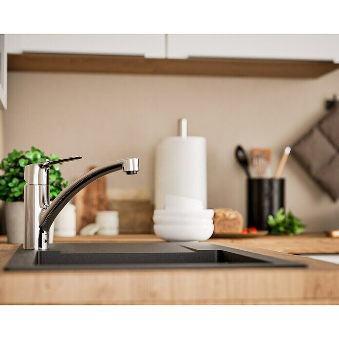 Grohe QuickFix Spültischarmatur Start (Ausladung Armatur: 227 mm, Chrom, Schwenkbereich: 140 °) | BAUHAUS