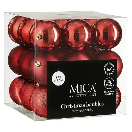 Mica Decorations Bola de Navidad