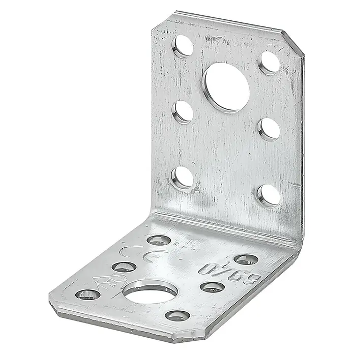 Stabilit Winkelverbinder90 x 40 x 90 mm, Gleichschenklig - Diagonale Ansicht