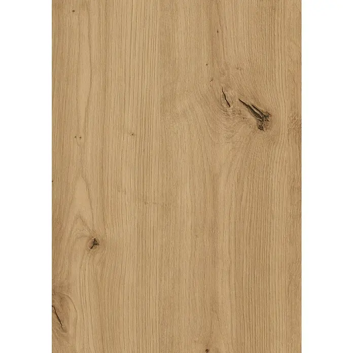 CUCINE Küchenrückwand Fixmaß - Artisan Eiche/Plankeneiche, 410 x 64 cm, Stärke: 9,2 mm - Holzstruktur mit Astlöchern: Die natürliche Maserung und die rustikalen Astlöcher verleihen dem Holz eine authentische Note.