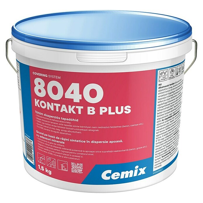 Cemix Disperzijski temeljni premaz Kontakt B Plus 8040  (1,5 kg) | BAUHAUS