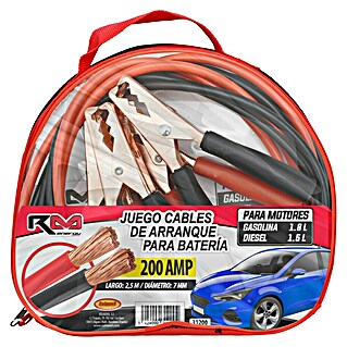 Rolmovil Energy Cable de arranque (200 Ah, Largo: 2,5 m)