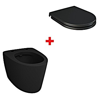 RAK Ceramics Feeling Komplet zidne WC školjke (Bez ruba, Bez posebne glazure, Oblik ispiranja: Duboko, WC odvod: Vodoravno)