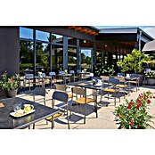 MFG Gartentisch Boulevard (L x B: 132 x 90 cm, Stahl, Sevelit, Schiefer, Klappbar) | BAUHAUS