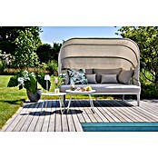 Sunfun Solo Rope Lounge kavč  (Š x G x V: 187 x 114 x 81,5 cm, Aluminij, Olefin, Siva) | 8303 - Loungeset | ICAE - Sommermöbel Loungemöbel | ICA - Sommermöbel | IC - Freizeit im Garten | I - Stadtgarten | BAUHAUS