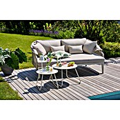 Sunfun Solo Rope Lounge kavč  (Š x G x V: 187 x 114 x 81,5 cm, Aluminij, Olefin, Siva) | 8303 - Loungeset | ICAE - Sommermöbel Loungemöbel | ICA - Sommermöbel | IC - Freizeit im Garten | I - Stadtgarten | BAUHAUS