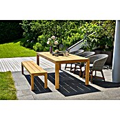 Sunfun Pauline Gartensessel (Bambus Grey, Polyrattan, Breite: 62 cm)
