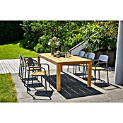 Set vrtnih stolov Gastro  (6 kos, Možnost nakladanja, Š x G x V: 57,5 x 53,5 x 83,5 cm) | 8241 - Stühle Holz | ICAB - Sommermöbel Stühle | ICA - Sommermöbel | IC - Freizeit im Garten | I - Stadtgarten | BAUHAUS