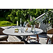 Sunfun Maja Gartentisch rund (Ø x H: 130 x 75 cm, Aluminium, Anthrazit) | BAUHAUS
