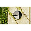 Lavida Solar-Außenwandleuchte (5 W, L x B x H: 9,7 x 20 x 20 cm, Schwarz, IP54, 500 lm) | BAUHAUS