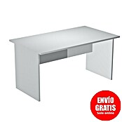 ArtExport Presto Mesa de escritorio (L x An x Al: 80 x 140 x 74 cm, Gris, Pata tipo panel) | BAUHAUS
