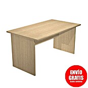 ArtExport Presto Mesa de escritorio (L x An x Al: 80 x 140 x 74 cm, Roble, Pata tipo panel) | BAUHAUS