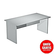 ArtExport Presto Mesa de escritorio (L x An x Al: 80 x 160 x 74 cm, Gris, Pata tipo panel) | BAUHAUS