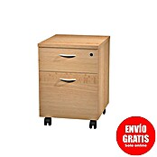 ArtExport Presto Cajonera con ruedas Venere (L x An x Al: 52 x 43 x 59,5 cm, Haya, Número de cajones: 2 ud.) | BAUHAUS
