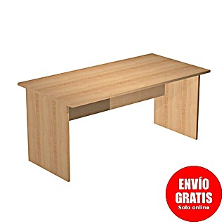ArtExport Presto Mesa de escritorio (L x An x Al: 80 x 160 x 74 cm, Haya, Pata tipo panel)