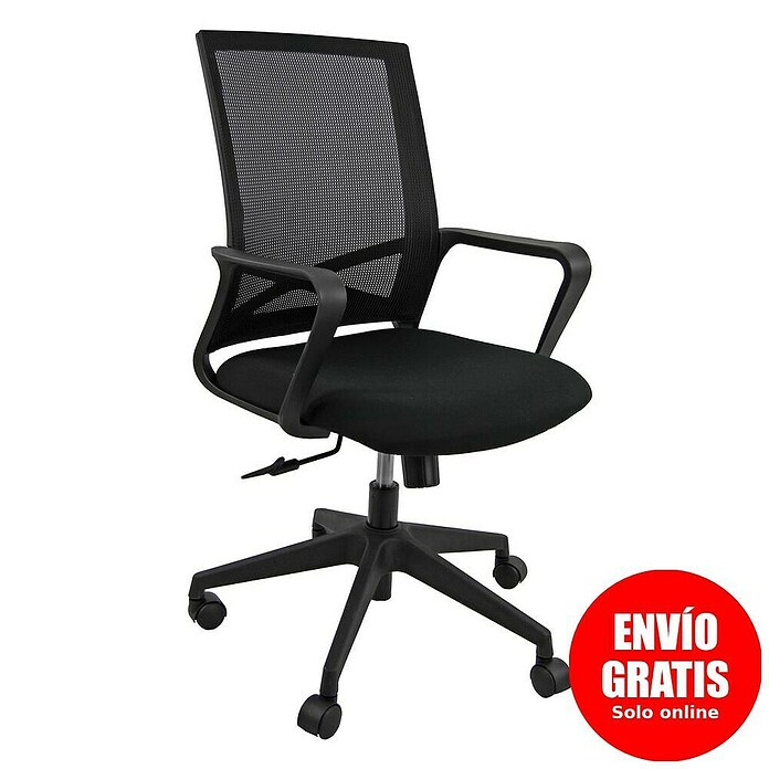 Unisit Silla de oficina Eco Smart CH7 (Negro, Ruedas) | BAUHAUS