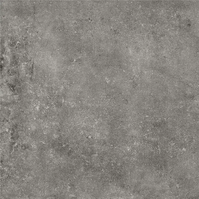 My Home Feinsteinzeugfliese - 60 x 60 cm, Dunkelgrau, Matt - Graue Betonfliese mit subtilen Texturen für moderne Innenräume, ideal für minimalistische Designs und langlebige Oberflächen.