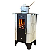 Domofire Kamin na drva Piccolino  (6 kW, Kapacitet grijanja prostorije: 120 m³, Bijela) | BAUHAUS