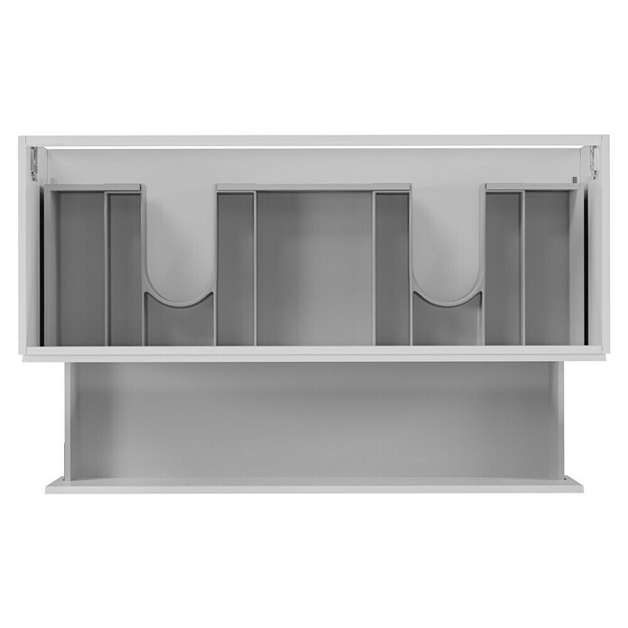 Camargue Espacio Podumivalniška omara  (120 x 46 x 60 cm, Gama bela sijajna) | 3698 - Badmöbelprogramm QM | DADC - Möbel | DAD - Badausstattung | DA - Badausstattung/Bäderwelt | D - Sanitär | BAUHAUS
