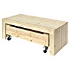 Plus Gartenbank Fun (B x T x H: 120 x 59 x 46 cm, Fichte, Natur) | BAUHAUS