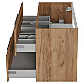Camargue Espacio Waschtischunterschrank (120 x 46 x 60 cm, 2 Schubkästen, Doce)