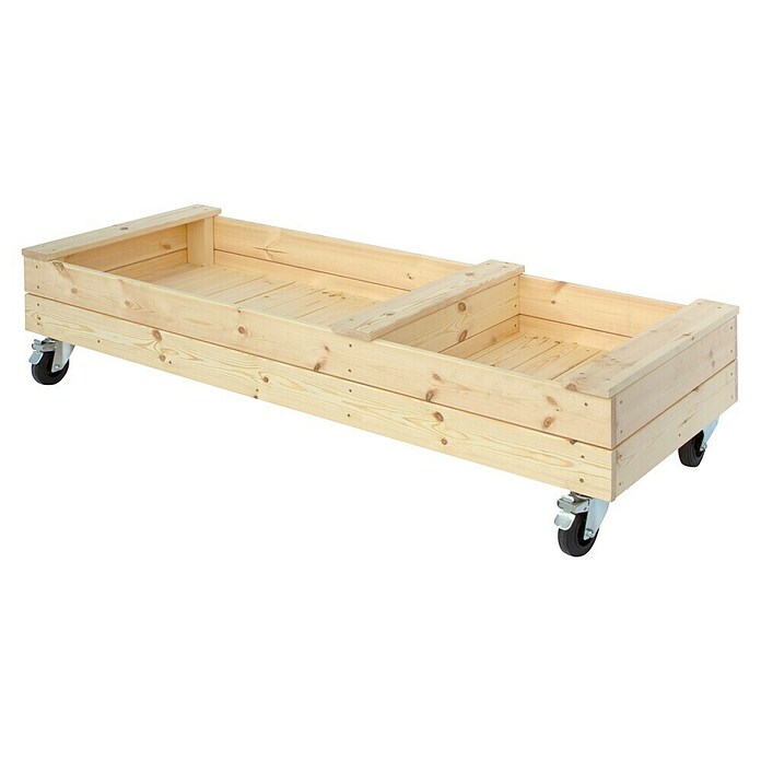Plus Gartenbank Fun (B x T x H: 180 x 59 x 46 cm, Fichte, Natur) | BAUHAUS