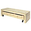 Plus Gartenbank Fun (B x T x H: 180 x 59 x 46 cm, Fichte, Natur) | BAUHAUS