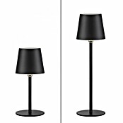 Just Light Punjiva stolna svjetiljka Boteria  (3 W, D x Š x V: 110 x 110 x 370 mm, Topla bijela, Crna) | BAUHAUS
