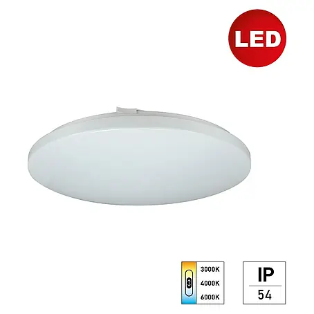 E2 elektro  LED-Wand- & Deckenleuchte rund White Rite²