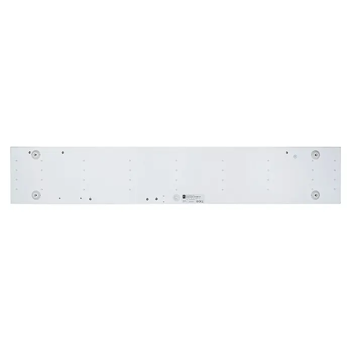E2 elektro LED-Deckenleuchte Prisma - 38 W, L x B x H: 118,5 x 20 x 4,5 cm, Kaltweiß - Eine weiße Deckenleuchte mit LED-Technologie, die eine effiziente und gleichmäßige Ausleuchtung bietet. Die schlanke Bauweise integriert sich gut in moderne Räume.