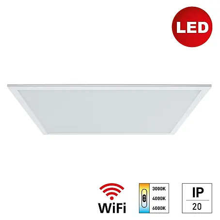 E2 elektro  LED-Panel Square 625 Wifi