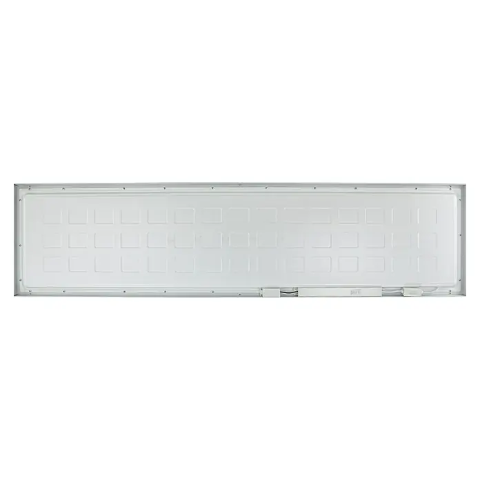 E2 elektro LED-Einbauleuchte Tajo - 36 W, L x B x H: 128,5 x 32 x 3 cm, Weiß, Warmweiß - Die LED-Flächenleuchte bietet eine moderne Beleuchtungslösung, ideal für Büros oder Geschäftsräume mit ihrer flachen Bauweise.