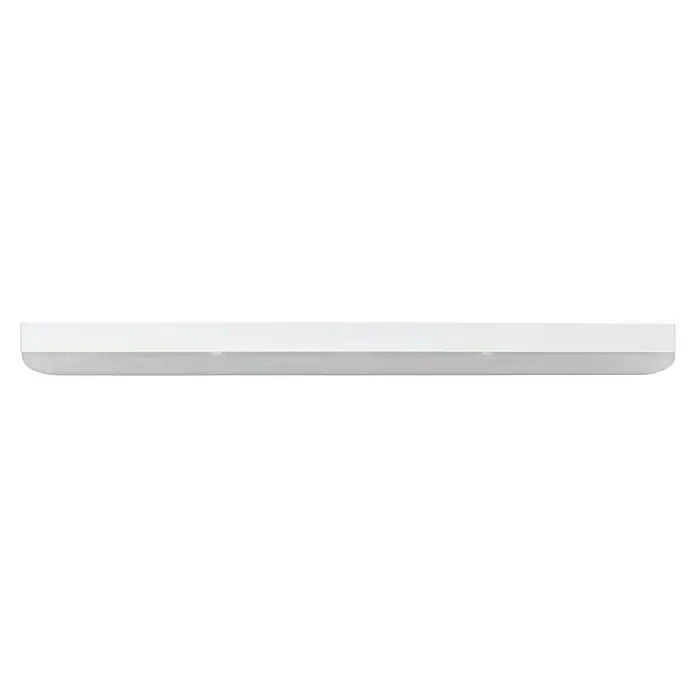 E2 elektro LED-Panel Twice Up & Down - 24 W, L x B x H: 42 x 42 x 29 cm, Weiß, Warmweiß - Nahaufnahme eines weißen, rechteckigen Produkts, vermutlich Teil einer Beleuchtung oder einer elektronischen Komponente, mit sanften Schatten.
