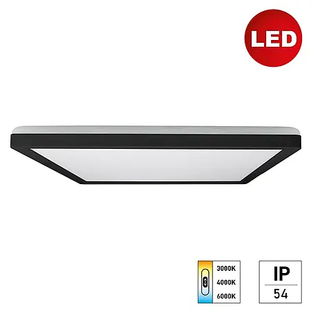 E2 elektro  LED-Panel Q420 24W CCT IP54