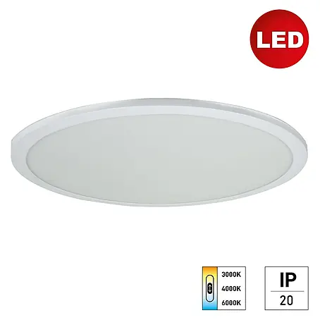 E2 elektro  LED-Deckenleuchte rund Round