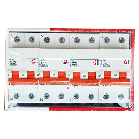 Legrand  Magnetotérmico automático Pack RX3 P+N