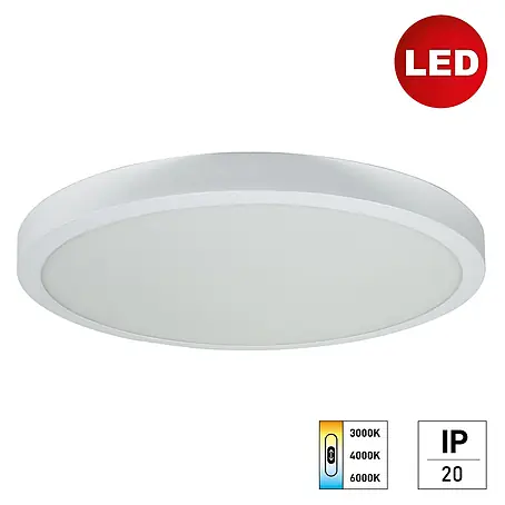 E2 elektro  LED-Deckenleuchte rund Round