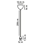 Nordlux Lamppendel Basic (Zwart, 200 cm, E27) | BAUHAUS