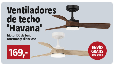 Ventiladores de techo