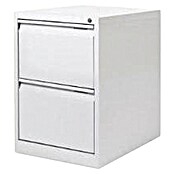 Bisley Archivador PSF (L x An x Al: 62 x 47 x 71 cm, Número de cajones: 2 ud., Acero, Blanco, Completamente montado) | BAUHAUS