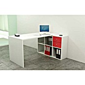 ArtExport Home Mesa de escritorio Office (L x An x Al: 69 x 140 x 74 cm, Blanco) | BAUHAUS