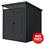 Hoggar Caseta de jardín Nova (Medidas ext. (An x Pr): 190 x 192 cm, Plástico, Antracita) | BAUHAUS