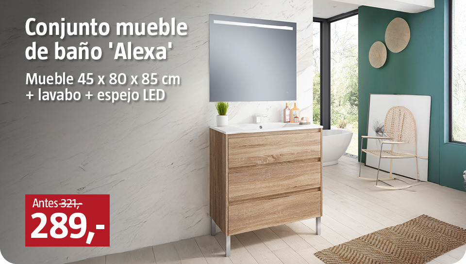 Conjunto de mueble de baño