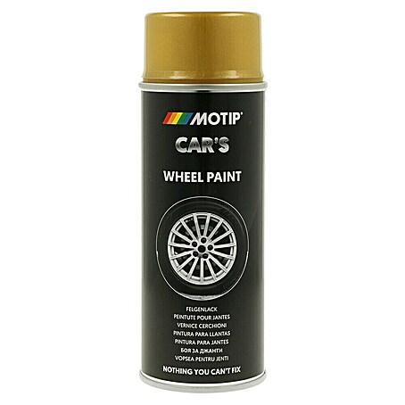 Motip Lackspray CAR'S Rallye (Gold, Glänzend, 400 ml)