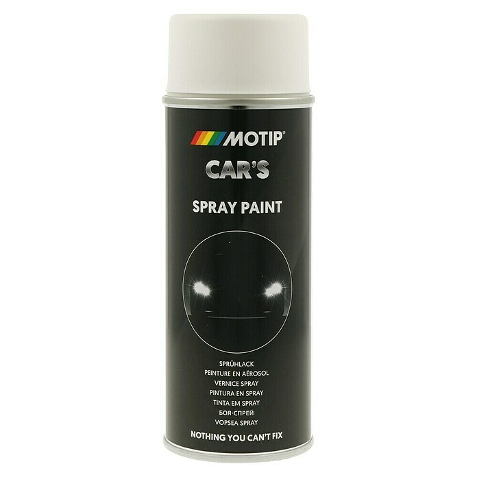 Dupli-Color Lackspray CAR'S Rallye (Weiß, Seidenmatt, 400 ml)