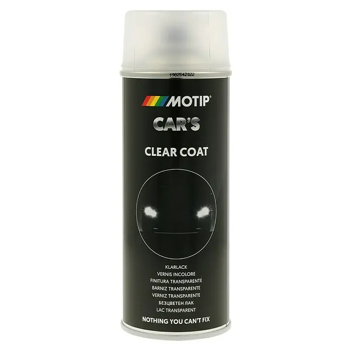 Motip Klarlack-Spray CAR'S Rallye - Farblos, Matt, 400 ml - Dose Motip Car's Klarlack für den perfekten Schutz und Glanz Ihres Fahrzeugs. Hochwertige Formel für langanhaltende Ergebnisse.
