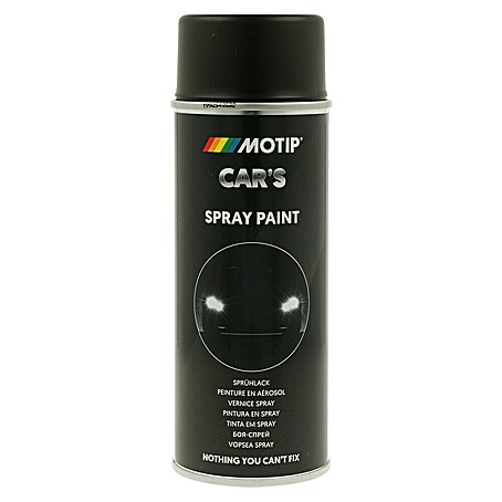 Motip Lackspray CAR'S Rallye (Schwarz, Matt, 400 ml)